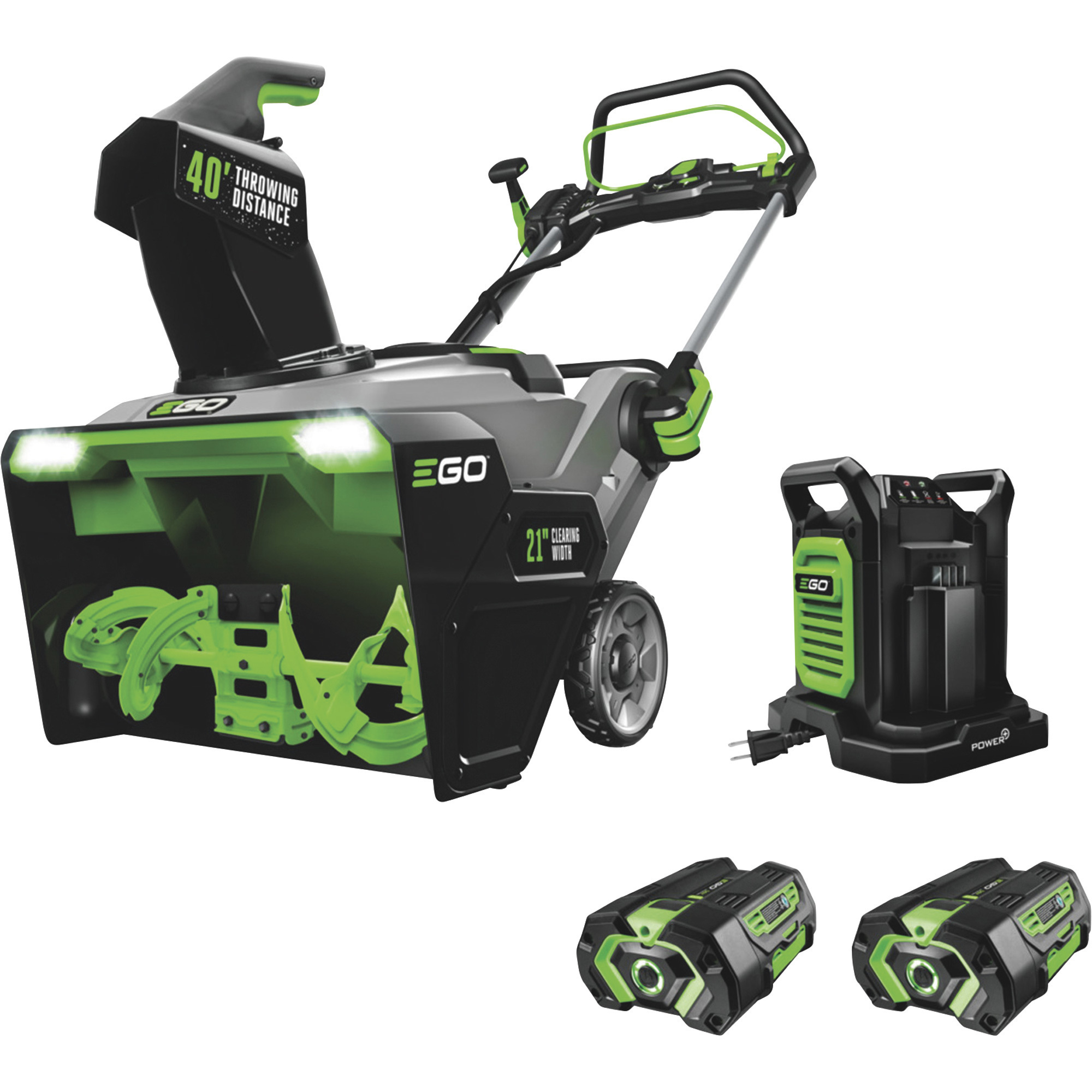 EGO Power+ Cordless Snow Blower with Steel Auger, 21in., 56 Volt, Model